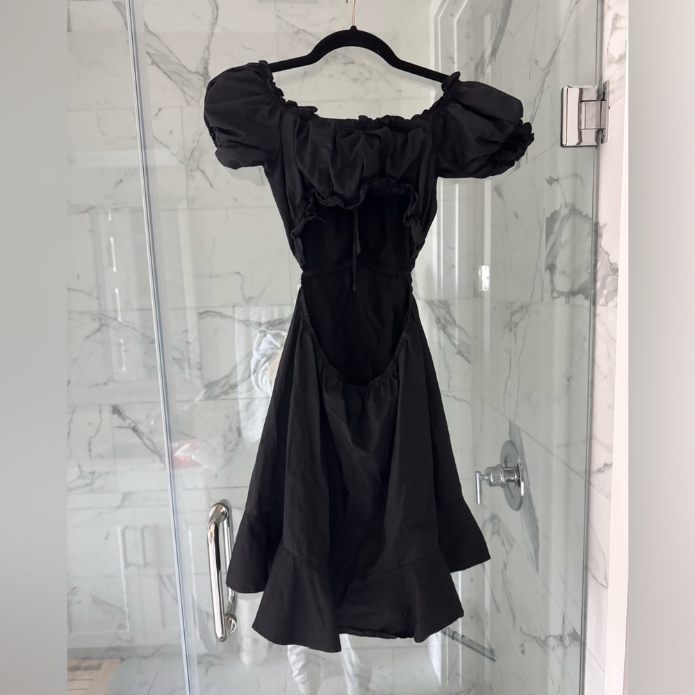Revolve ASTR The Label VERANA Dress - Black (Size XS) - Picture 6 of 8